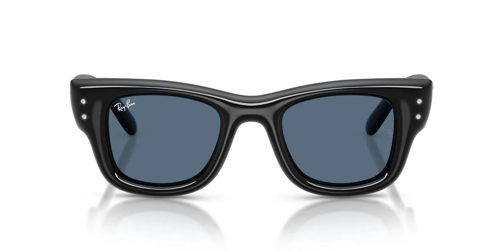 Ray-Ban Wayfarer Puffer 4940B Sunglasses - Green & Strass - view 59
